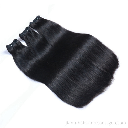 36 38 40 Inch 11A Bone Straight Human Hair Bundles Brazilian Hair Weave Bundles Straight